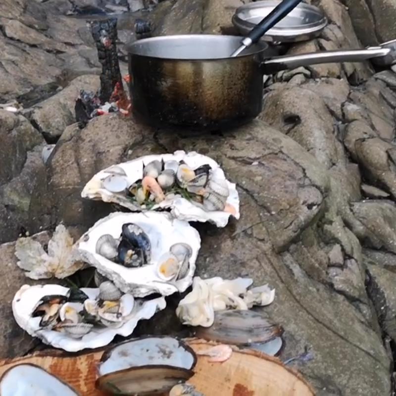 Coastal Foraging with Craig